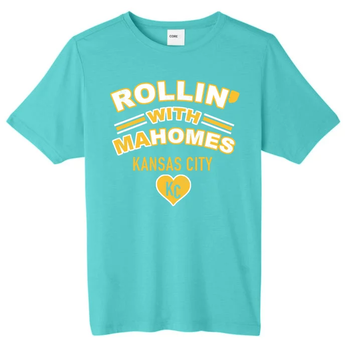 Rollin With Mahomes Kansas City ChromaSoft Performance T-Shirt