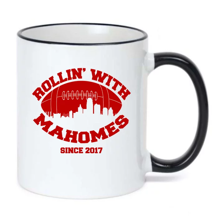 Rollin' With Mahomes Since 2017 Black Color Changing Mug