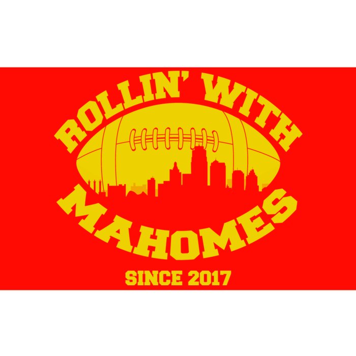 Rollin' With Mahomes Since 2017 Bumper Sticker