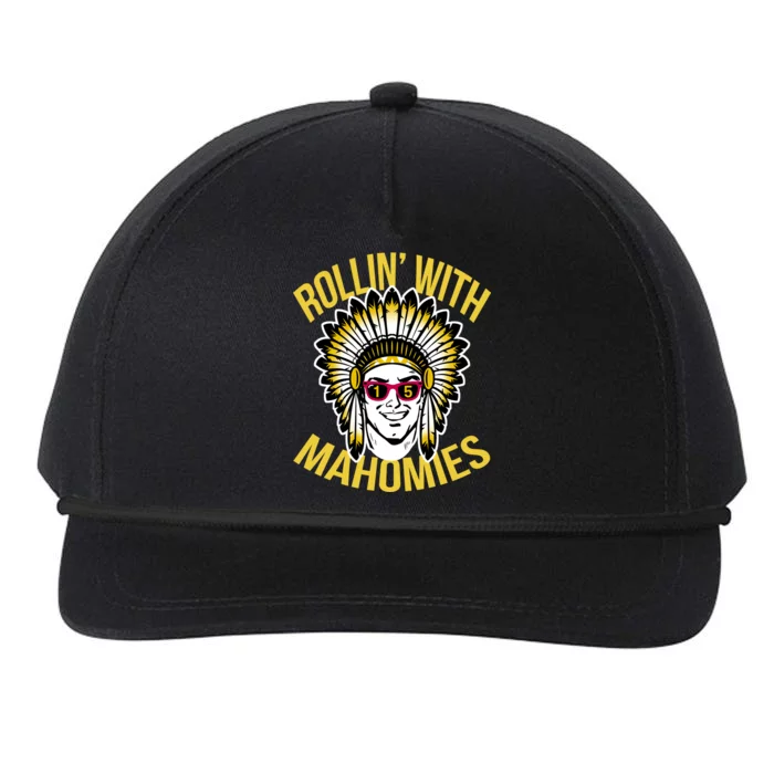 Rollin' With Mahomies Snapback Five-Panel Rope Hat