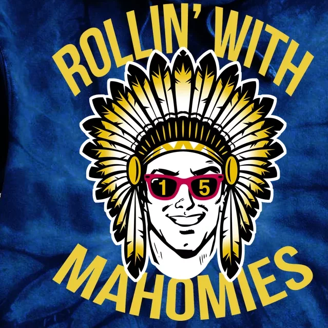 Rollin' With Mahomies Tie Dye Hoodie