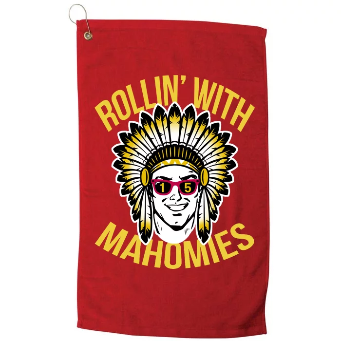 Rollin' With Mahomies Platinum Collection Golf Towel