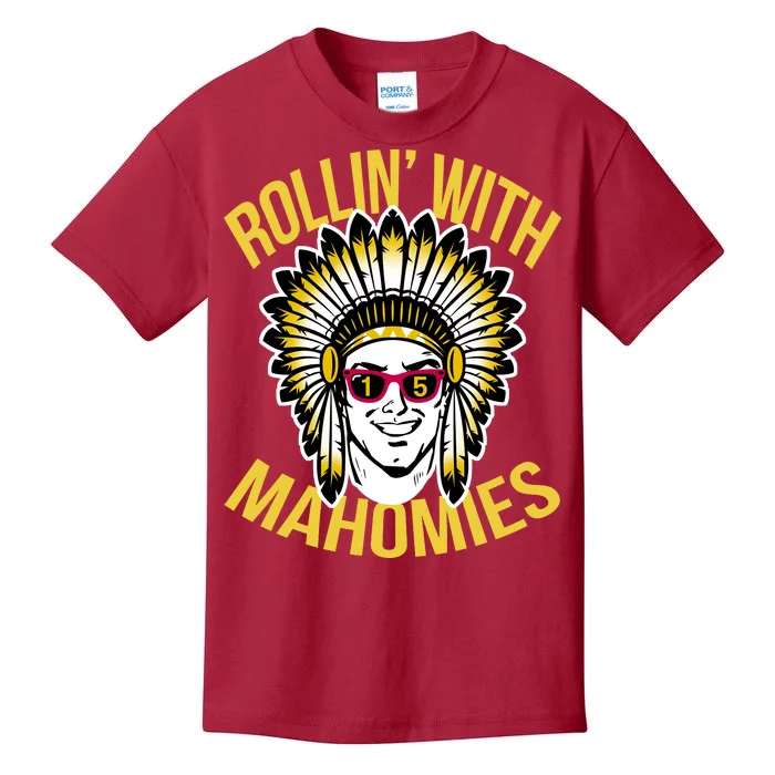 Youth Rollin With Mahomies 15 Shirt 