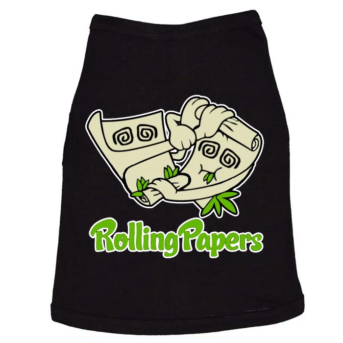 Rolling Paper 420 Medical Marijuana Doggie Tank