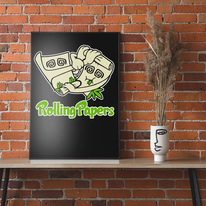 Rolling Paper 420 Medical Marijuana Poster