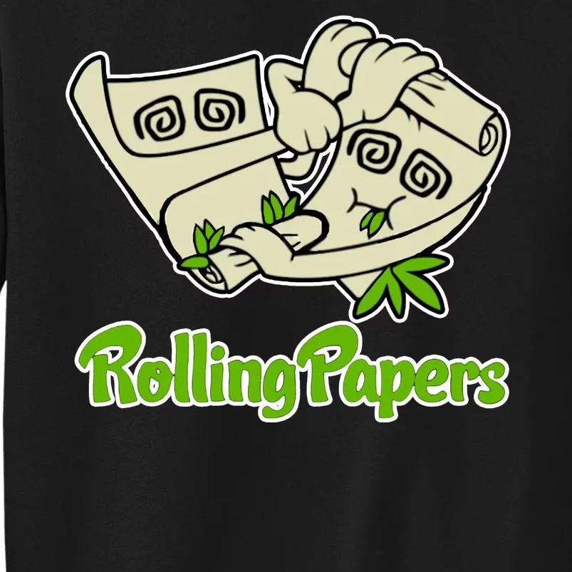 Rolling Paper 420 Medical Marijuana Tall Sweatshirt