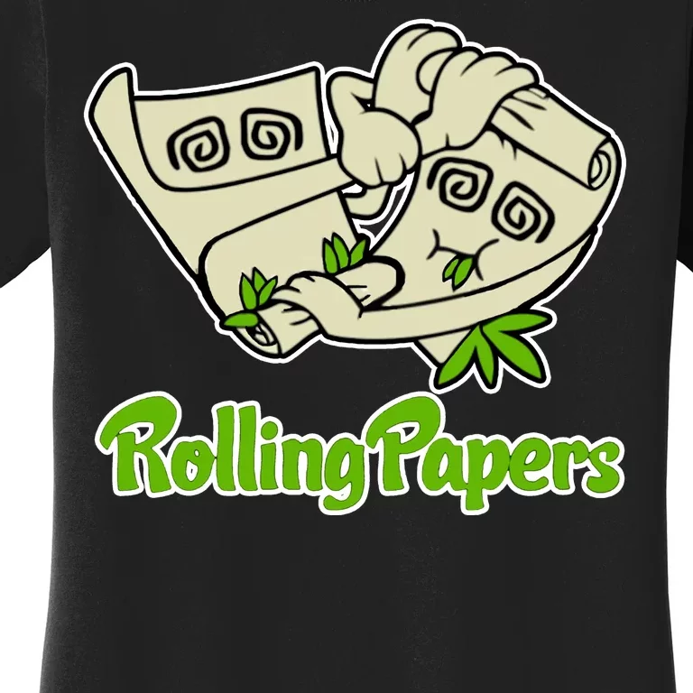 Rolling Paper 420 Medical Marijuana Women's T-Shirt