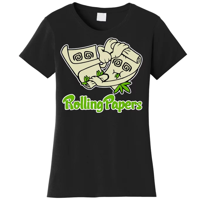 Rolling Paper 420 Medical Marijuana Women's T-Shirt