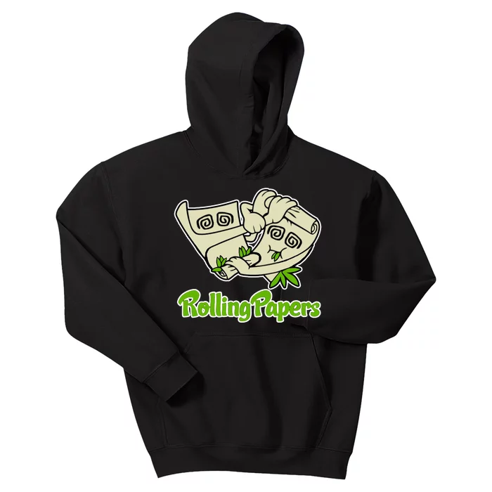 Rolling Paper 420 Medical Marijuana Kids Hoodie