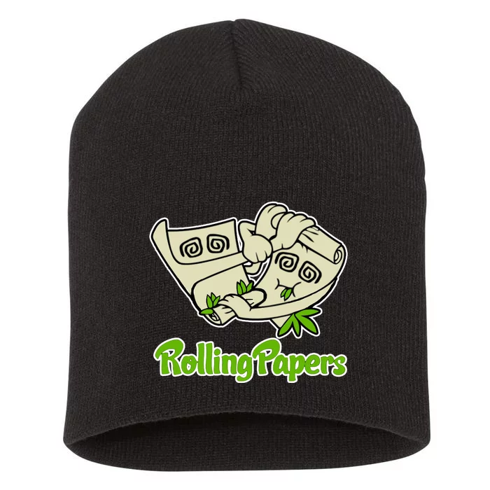 Rolling Paper 420 Medical Marijuana Short Acrylic Beanie