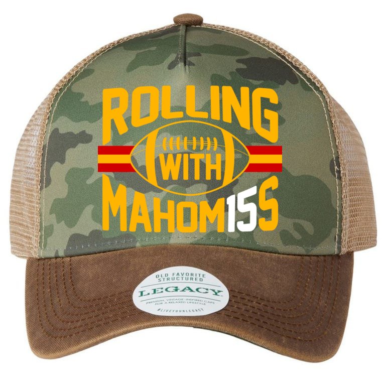 Rolling With Mahomes KC Football Legacy Tie Dye Trucker Hat