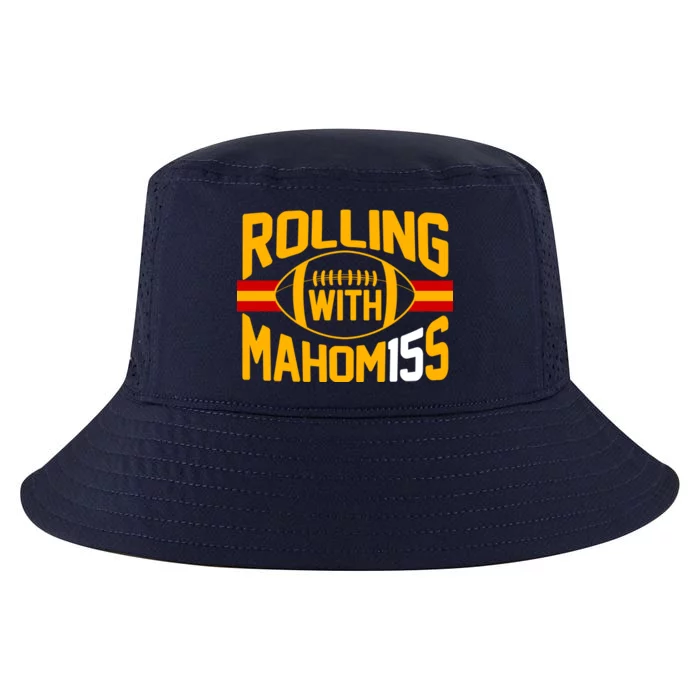 Rolling With Mahomes KC Football Cool Comfort Performance Bucket Hat