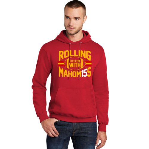 Rolling With Mahomes KC Football Hoodie