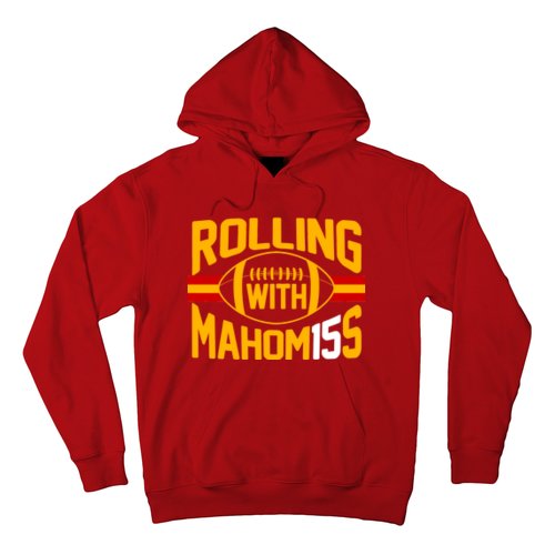 Rolling With Mahomes KC Football Hoodie