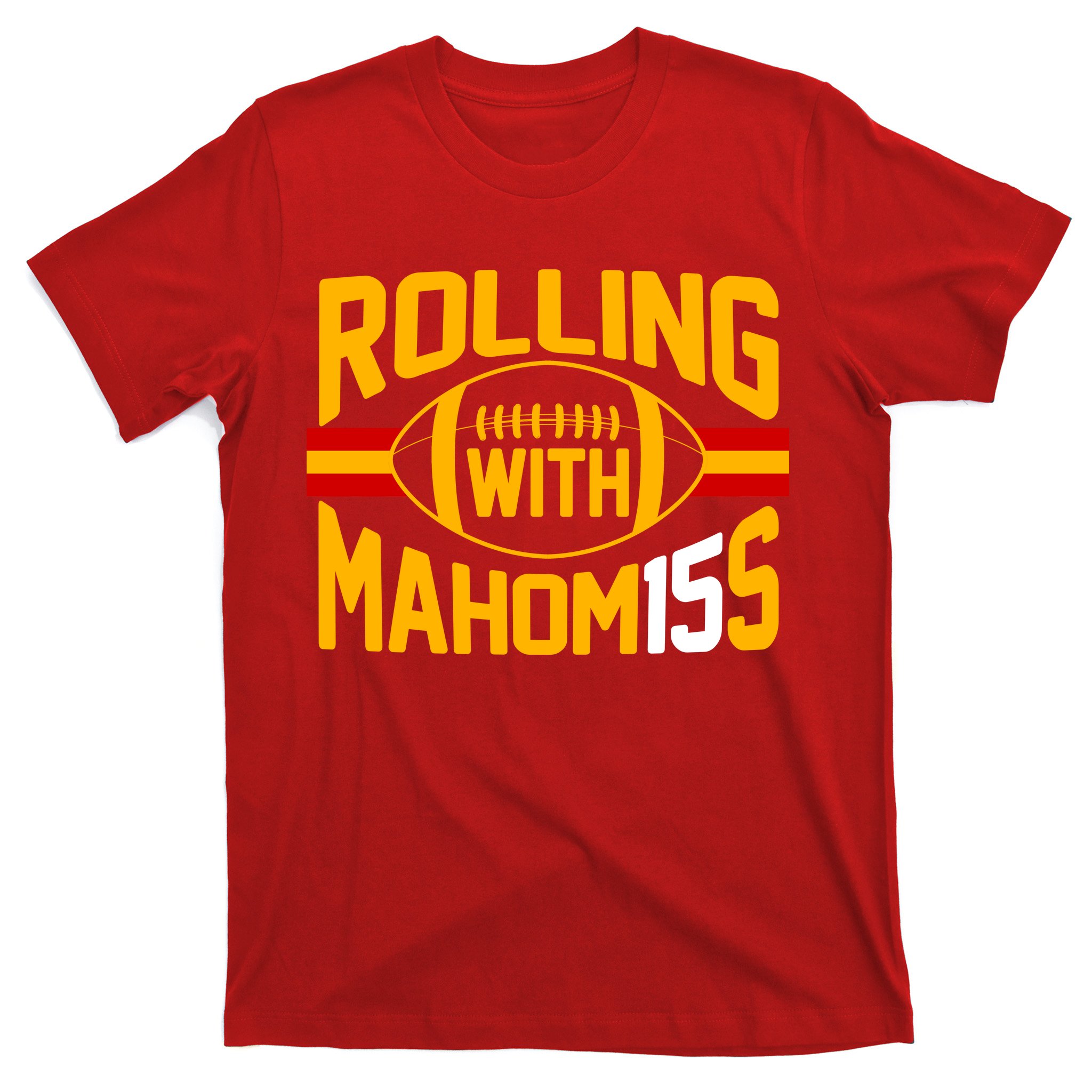 Rolling With Mahomes Tshirt Women Mahomes Womens Shirt