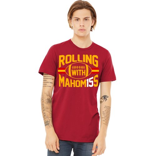 Rolling With Mahomes KC Football Premium T-Shirt