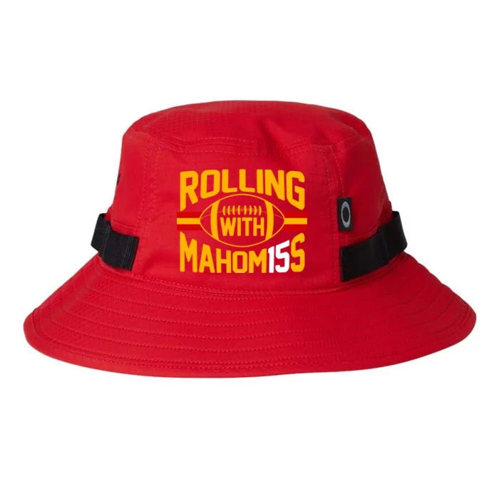 Rolling With Mahomes KC Football Oakley Bucket Hat