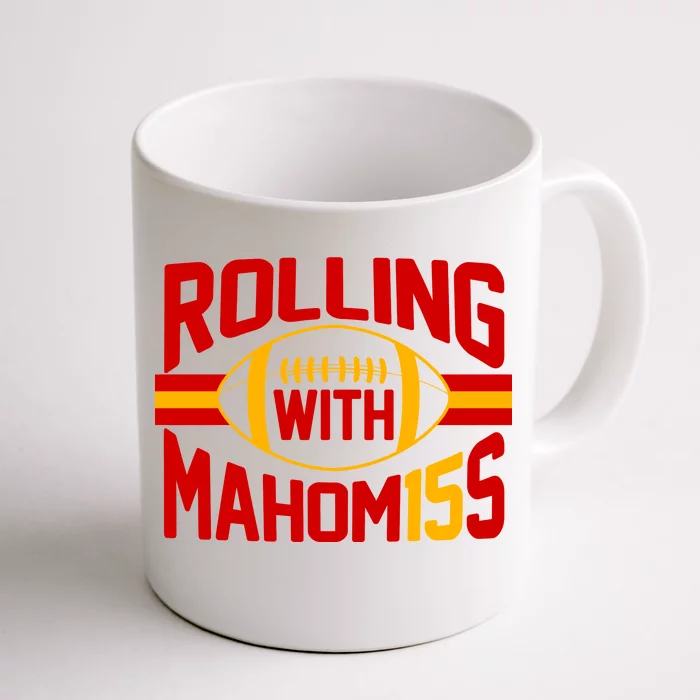 Rolling With Mahomes KC Football Coffee Mug