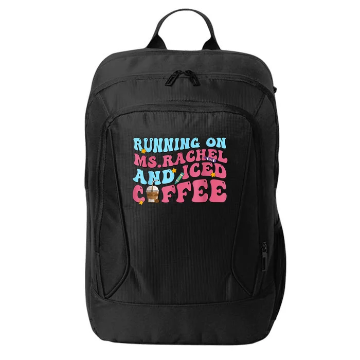 Running On Ms Rachel And Iced Coffee City Backpack