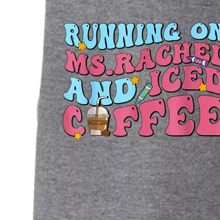 Running On Ms Rachel And Iced Coffee Doggie 3-End Fleece Hoodie