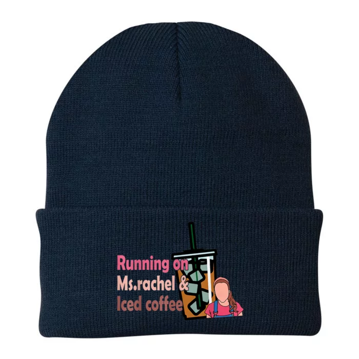 Running On Ms Rachel And Iced Coffee Knit Cap Winter Beanie