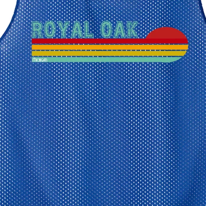 Royal Oak Michigan Mesh Reversible Basketball Jersey Tank