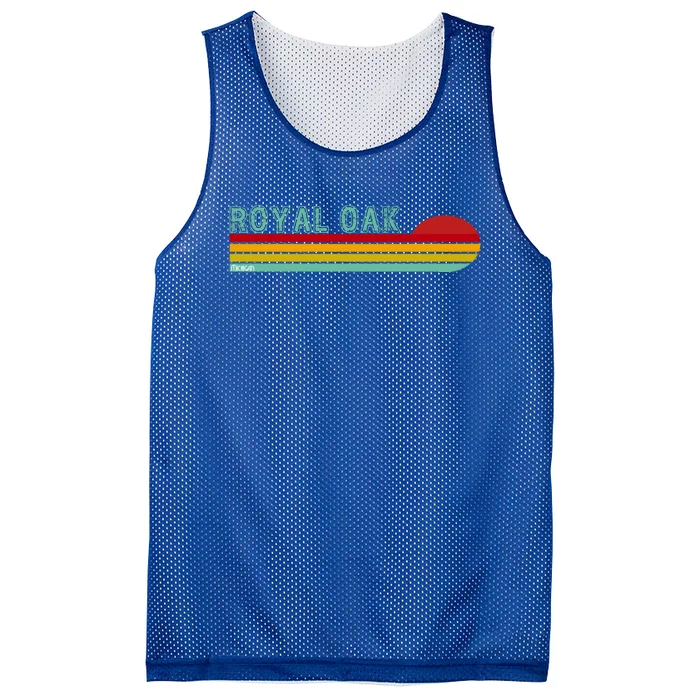 Royal Oak Michigan Mesh Reversible Basketball Jersey Tank