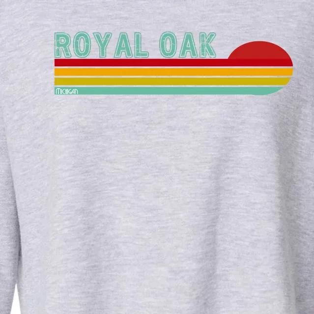 Royal Oak Michigan Cropped Pullover Crew