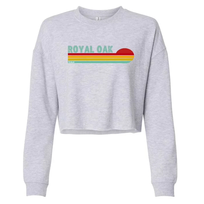 Royal Oak Michigan Cropped Pullover Crew