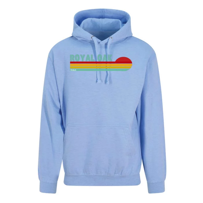 Royal Oak Michigan Unisex Surf Hoodie