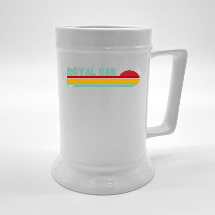 Royal Oak Michigan Front & Back Beer Stein