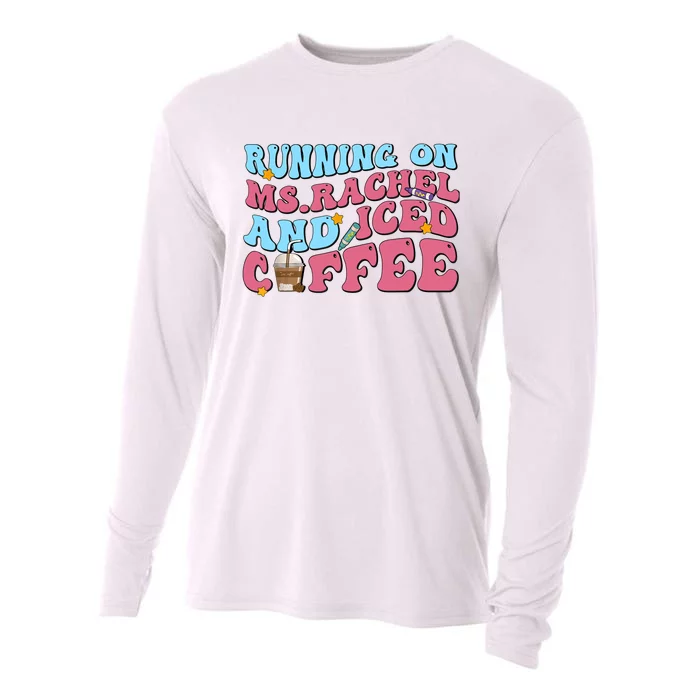 Running On Ms.rachel And Iced Coffee Cooling Performance Long Sleeve Crew