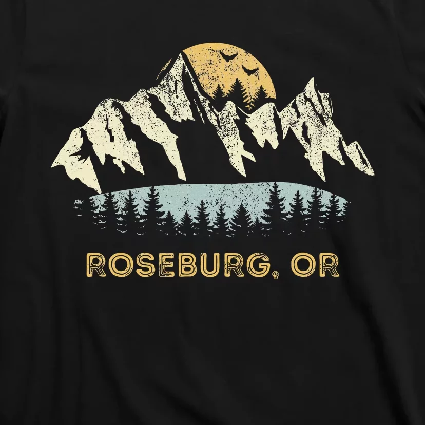 Roseburg Oregon Mountain Sunset Sunrise Or T-Shirt