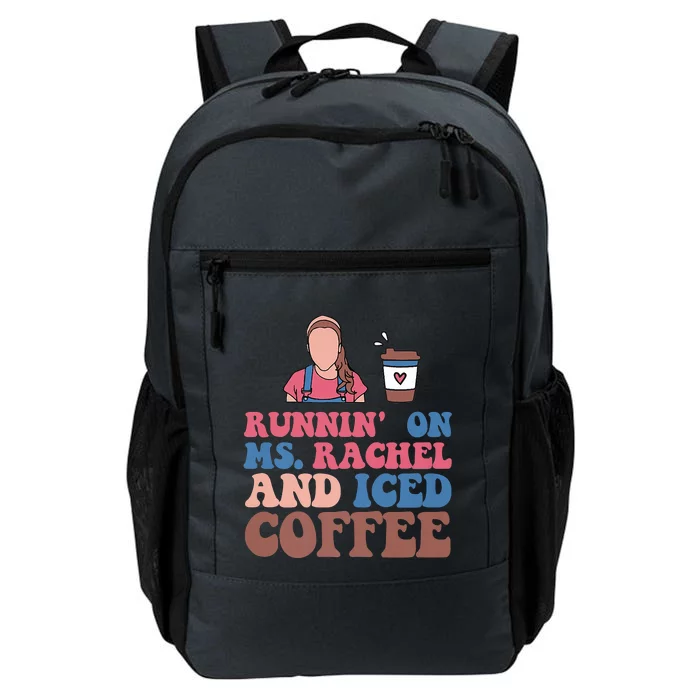 Running On Ms.rachel And Iced Coffee Daily Commute Backpack