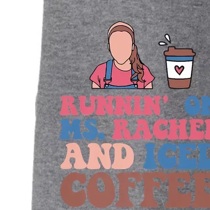 Running On Ms.rachel And Iced Coffee Doggie 3-End Fleece Hoodie