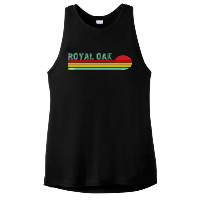 Royal Oak Michigan Ladies Tri-Blend Wicking Tank