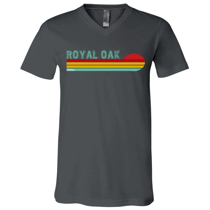 Royal Oak Michigan V-Neck T-Shirt