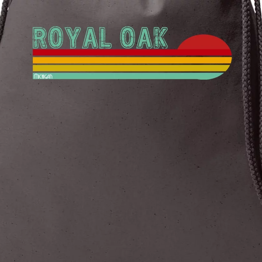 Royal Oak Michigan Drawstring Bag