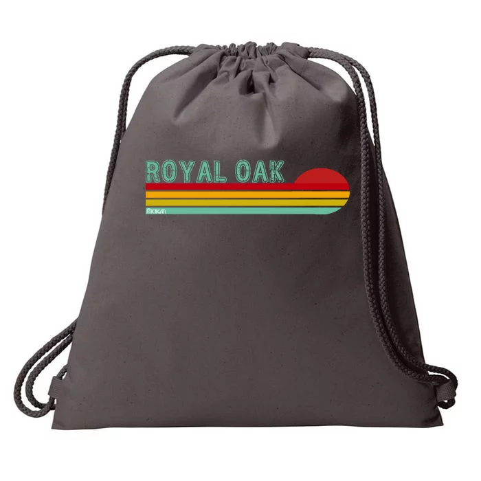 Royal Oak Michigan Drawstring Bag