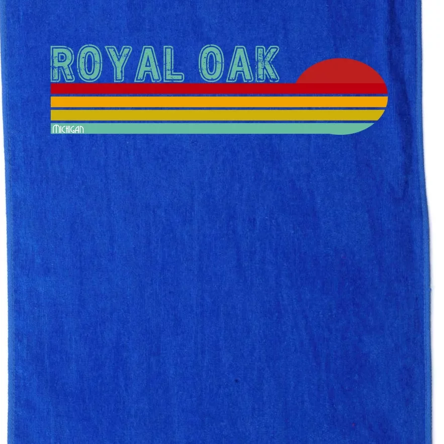 Royal Oak Michigan Platinum Collection Golf Towel