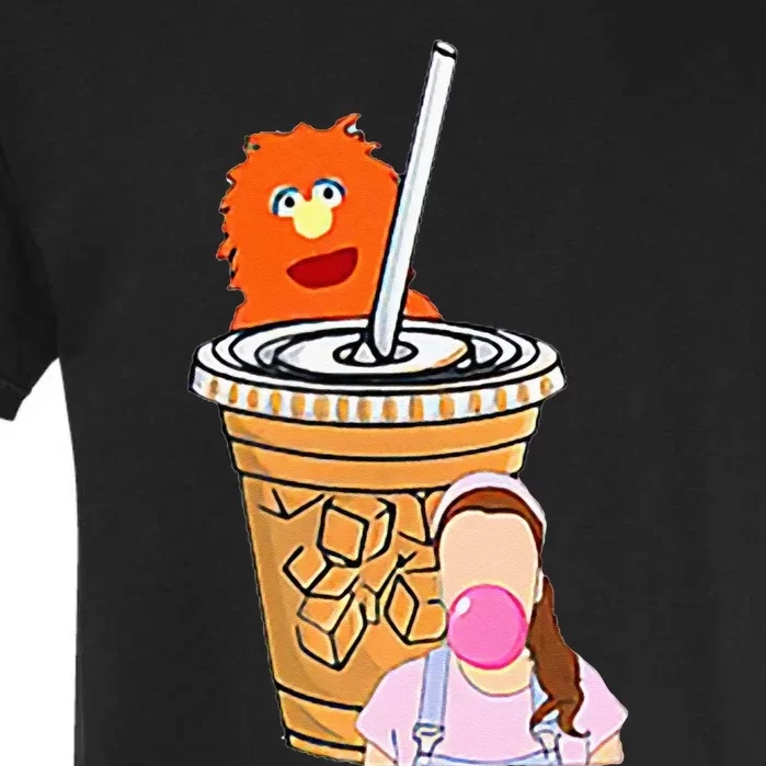 Running On Ms Rachel And Iced Coffee Funny Saying Meme Garment-Dyed Heavyweight T-Shirt