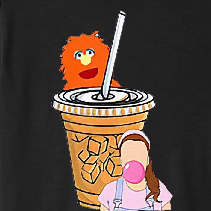 Running On Ms Rachel And Iced Coffee Funny Saying Meme ChromaSoft Performance T-Shirt