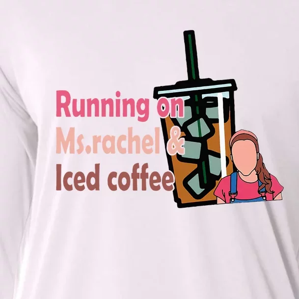 Running On Ms Rachel And Iced Coffee Cooling Performance Long Sleeve Crew