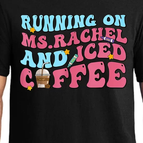 Running On Ms.rachel And Iced Coffee Pajama Set