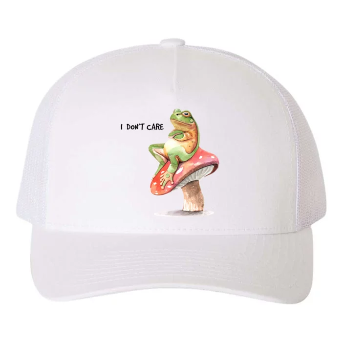 Rog On Mushroom Yupoong Adult 5-Panel Trucker Hat