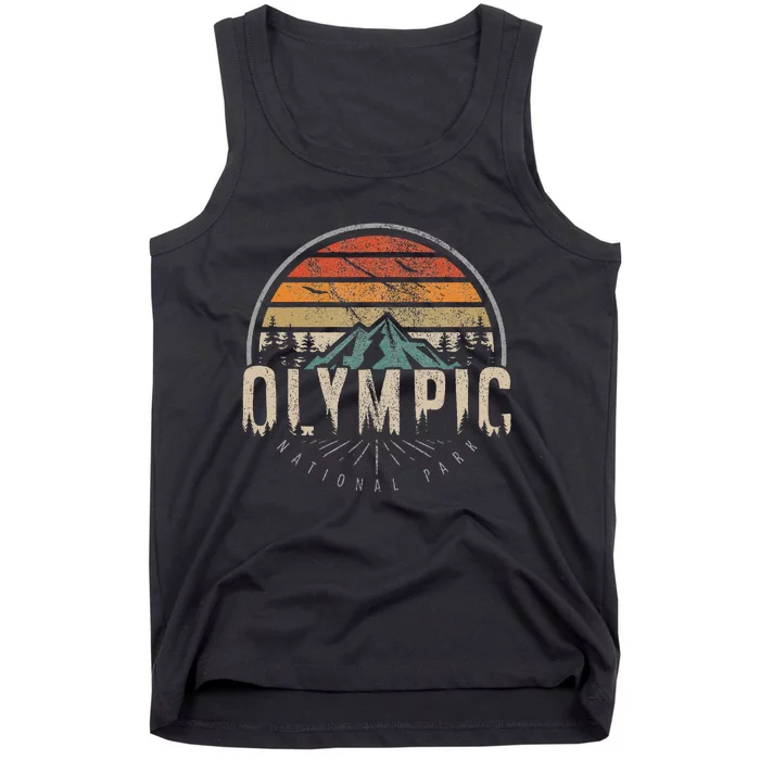 Retro O.L.Y.M.P.I.C National Park Us Vintage Tank Top