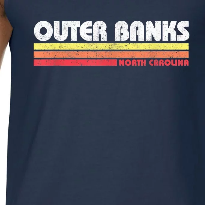 Retro OBX North Carolina NC Vintage Souvenir Comfort Colors® Tank Top