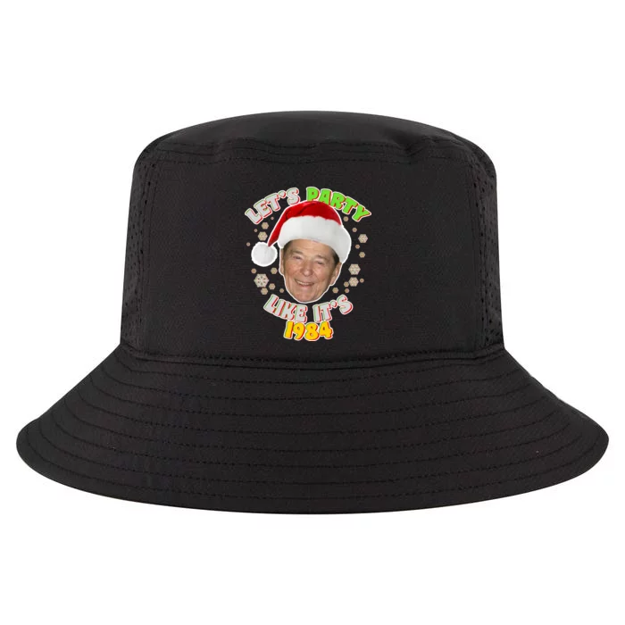 Ronald Reagan Let's Party Like It's 1984 Cool Comfort Performance Bucket Hat