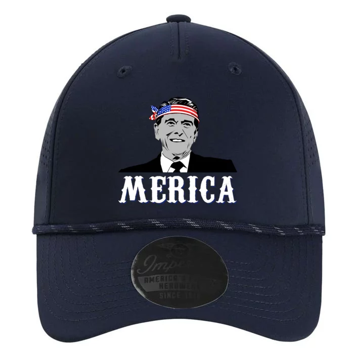 Ronald Reagan Merica Performance The Dyno Cap