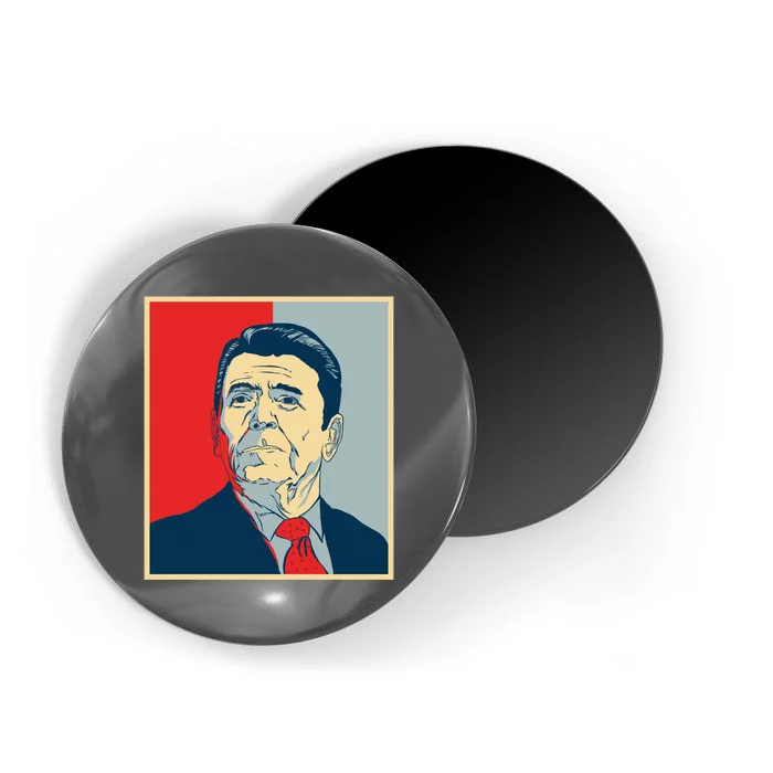 Ronald Reagan Retro Magnet